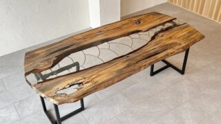 黒柿 レジン（RC691ST042） | 銘木・銘木製品専門店 銘木屋